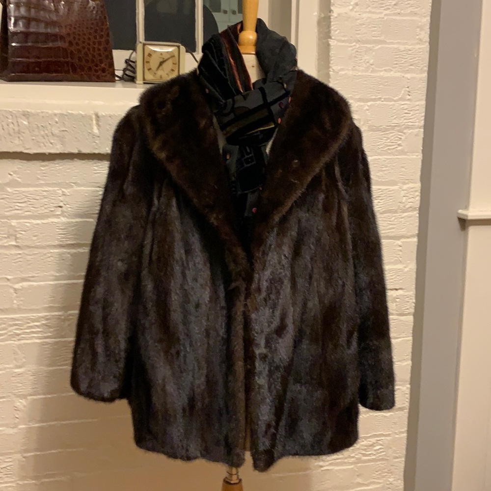 Mink jacket - blackglama